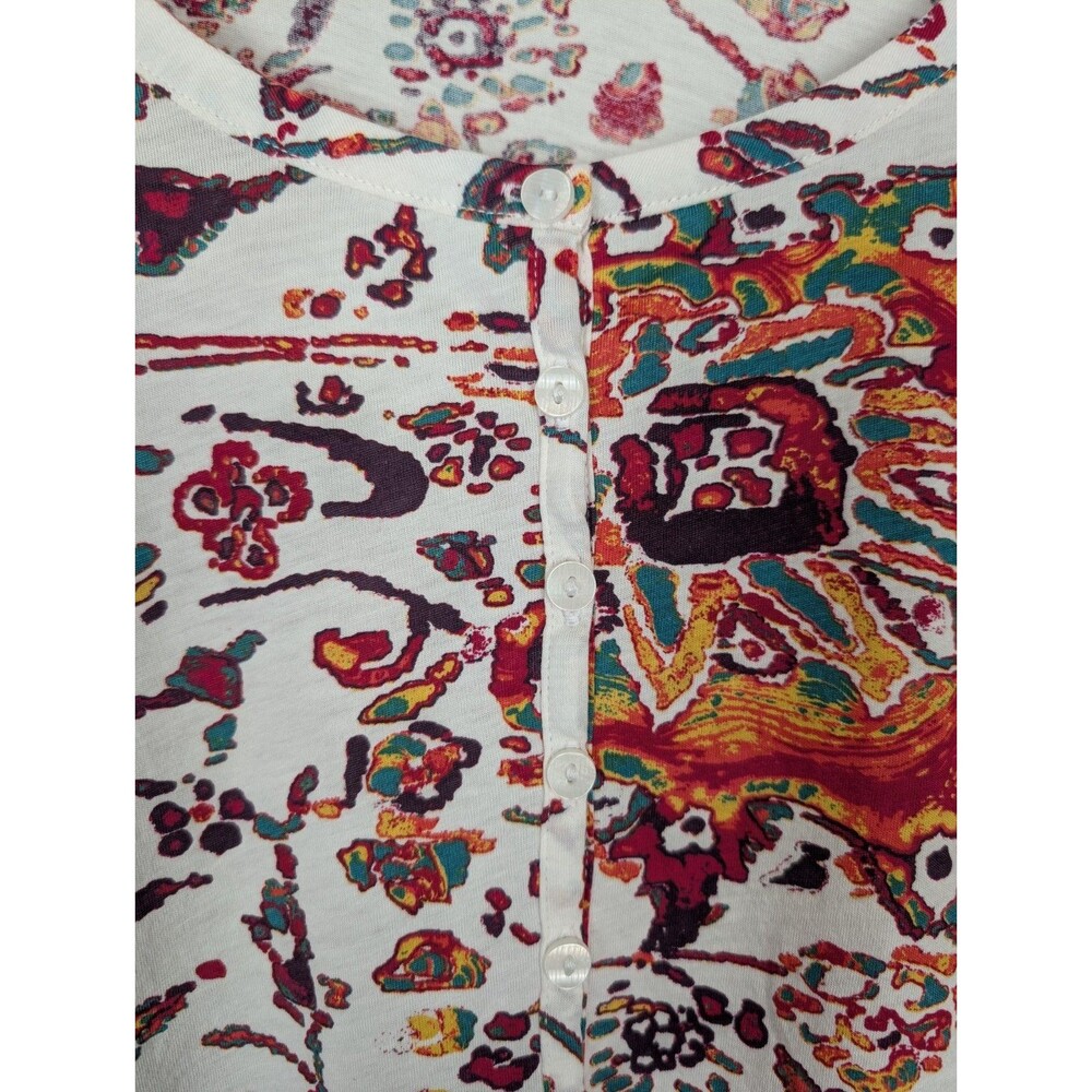 Peruvian Connection Goa Floral Tunic - Picture 4 of 10